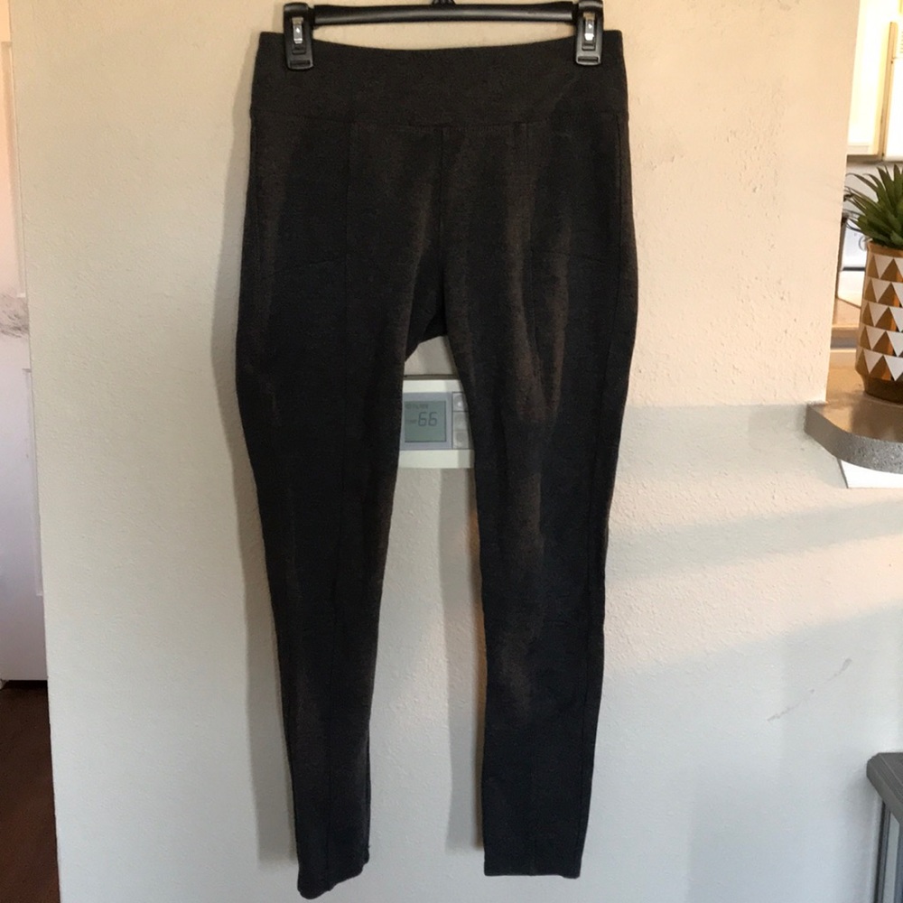 Grey stretchy pants